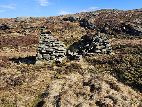 fundamentet til hoppet sett fra kulen