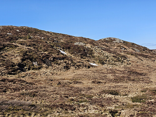 hoppbakken sett fra syd i Skitnadalen