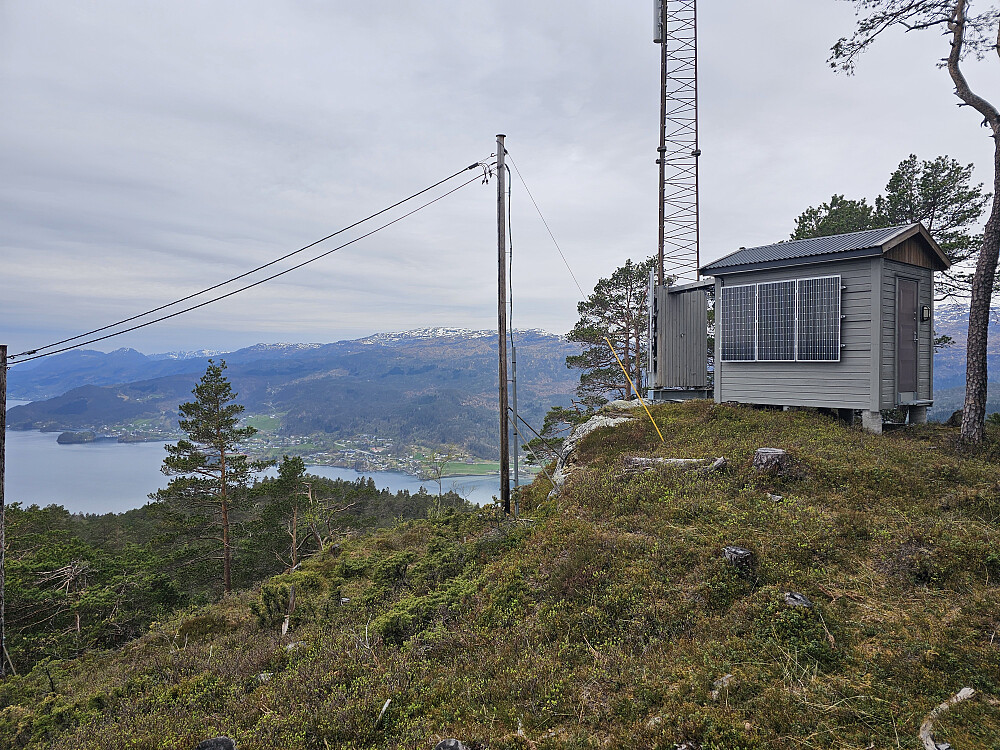 Grånuten utsiktspunkt med telemasten