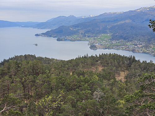 Strandebarm sett fra masten