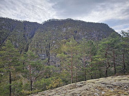 Kvernhusfjellet sett fra Brunane