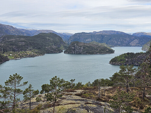 Hokøy sett fra Brunane