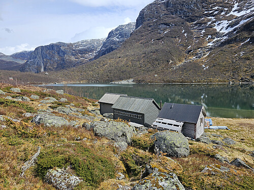 stølen Fynderdalen og Fynderdalsvatnet