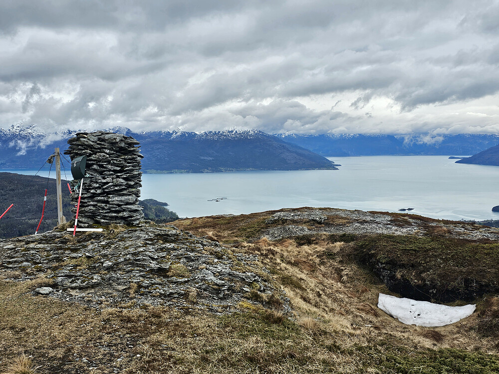 Hardangerfjorden sett fra Haukåsfjellet