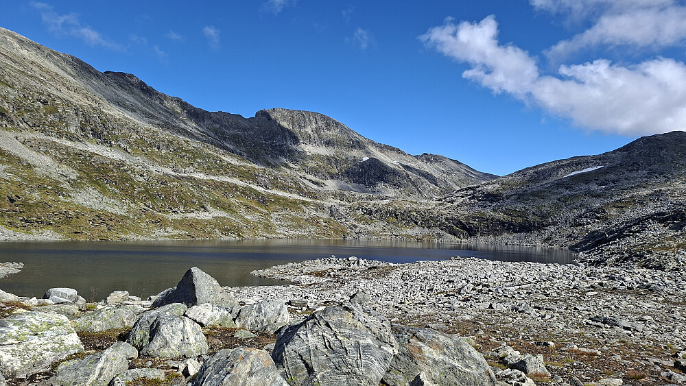 Isglupane med Skarfjellet bak