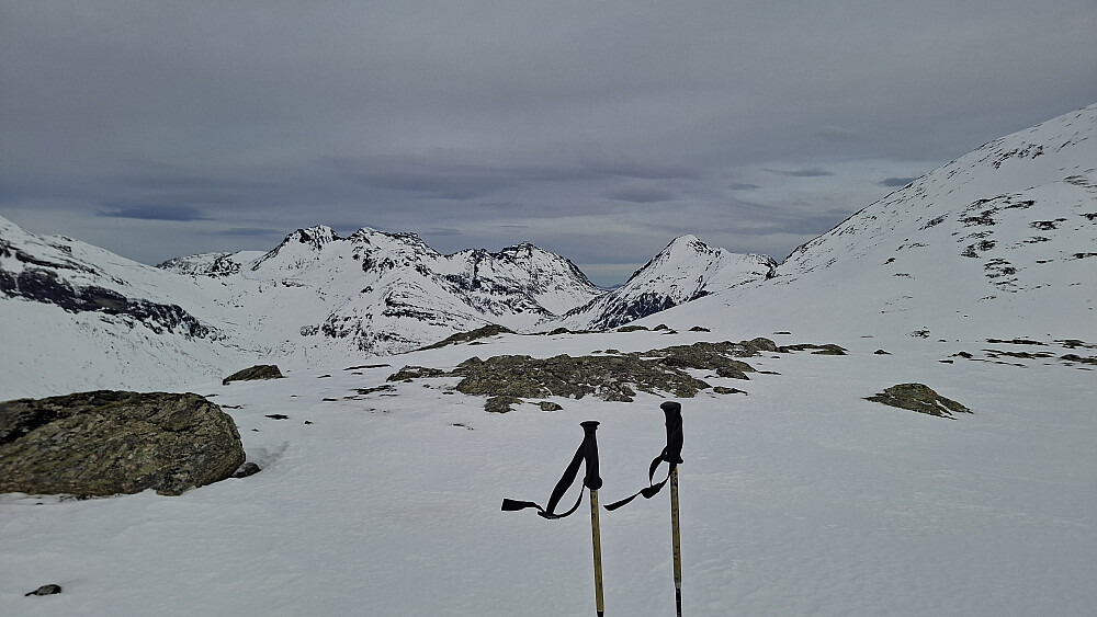 Nordover fra toppen av Storbottshornet