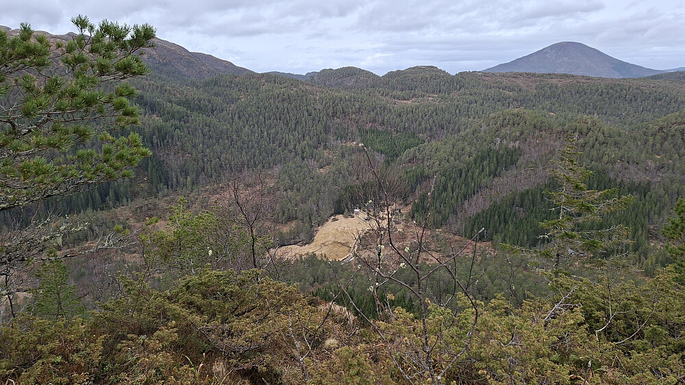 Utsikt mot Kringstadsetra