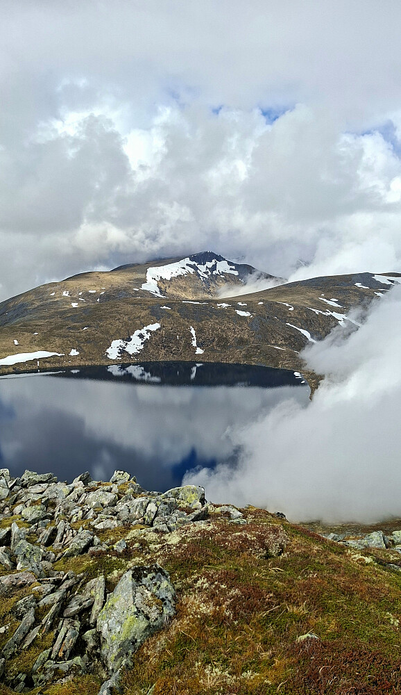 Mørkevatnet sett fra Fossanipa