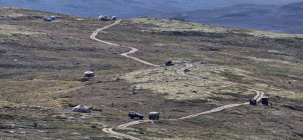 Villreinjakta på Hardangervidda - "sporløs ferdsel"...