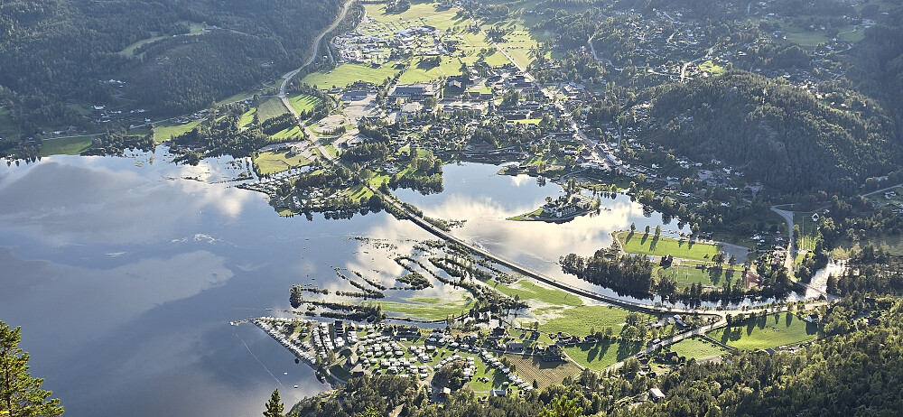 Seljord sett fra et fint utsiktspunkt :)