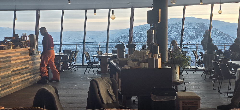 Og mye folk på "The Hill"