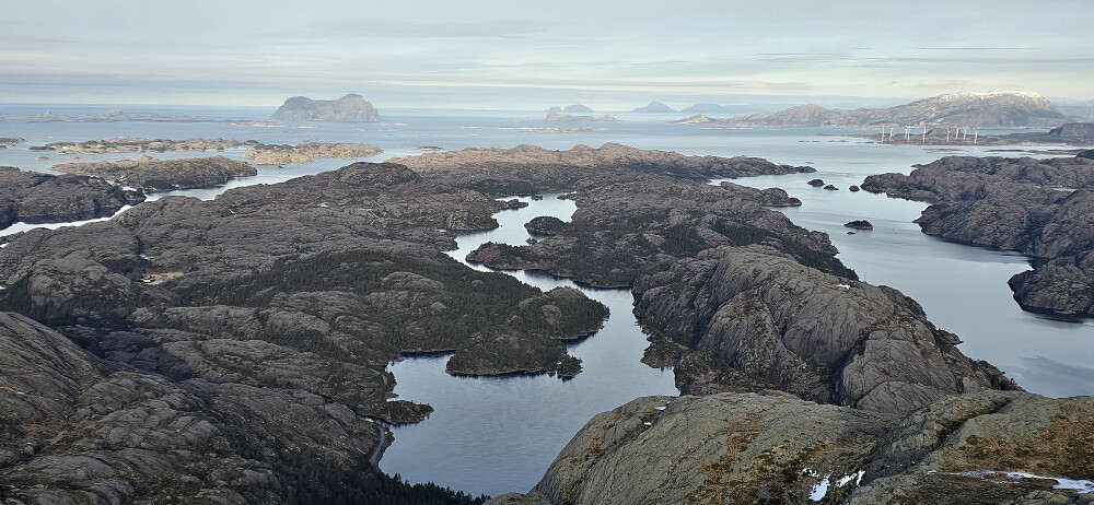 Utsikt fra Dumbetinden