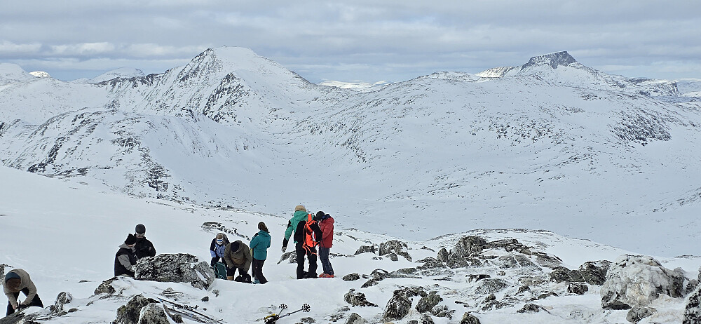 Utsikten mot Neådalssnota og Snota fra Storbekkhøa