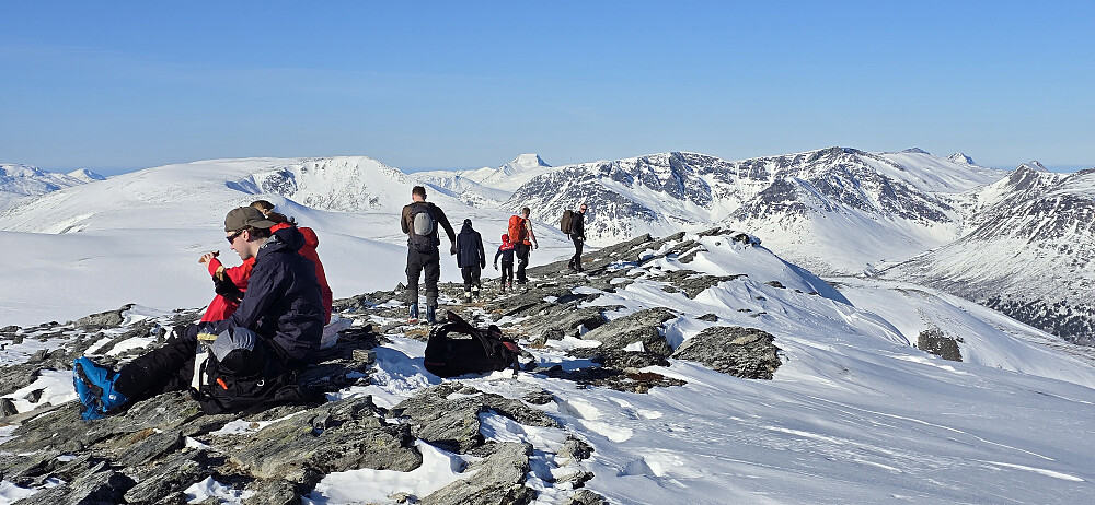 Folksomt på Storhornet :)