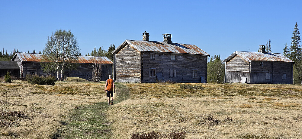 En avsidesliggende fjellgård; bebodd 1790 - 1954