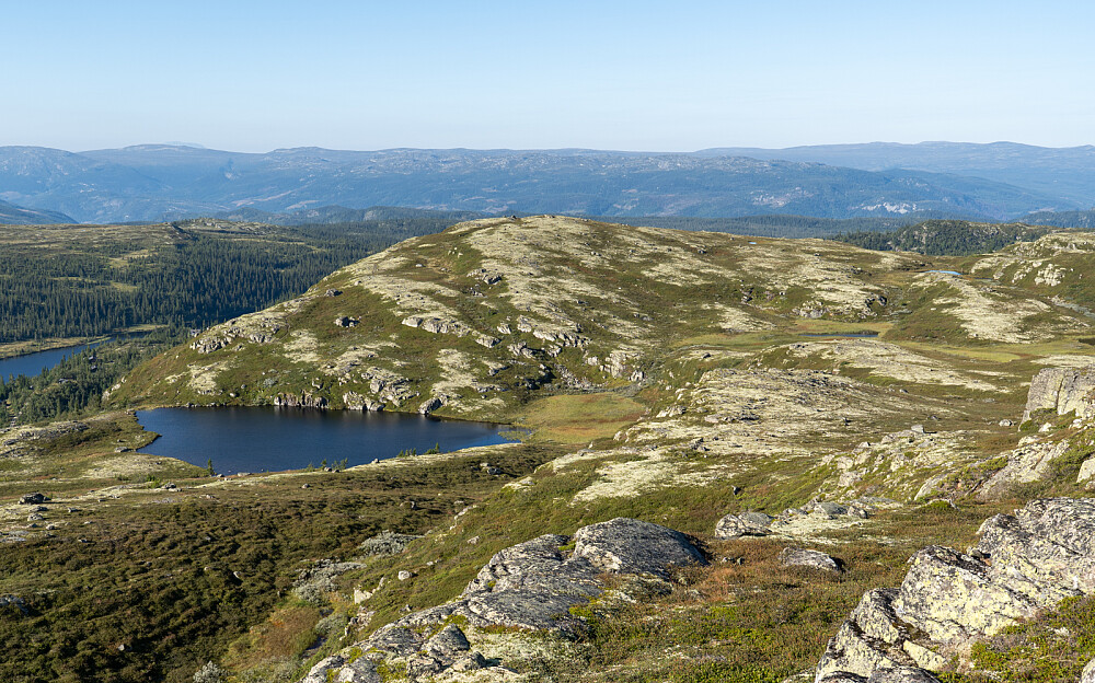 Slokoåsen sett fra toppen