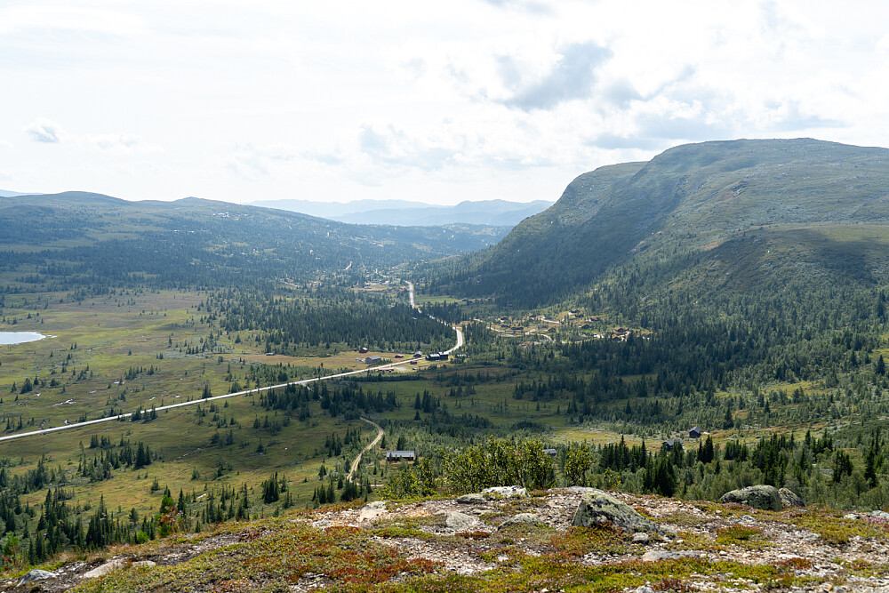 Utsikten fra Skurvenatten sørøst
