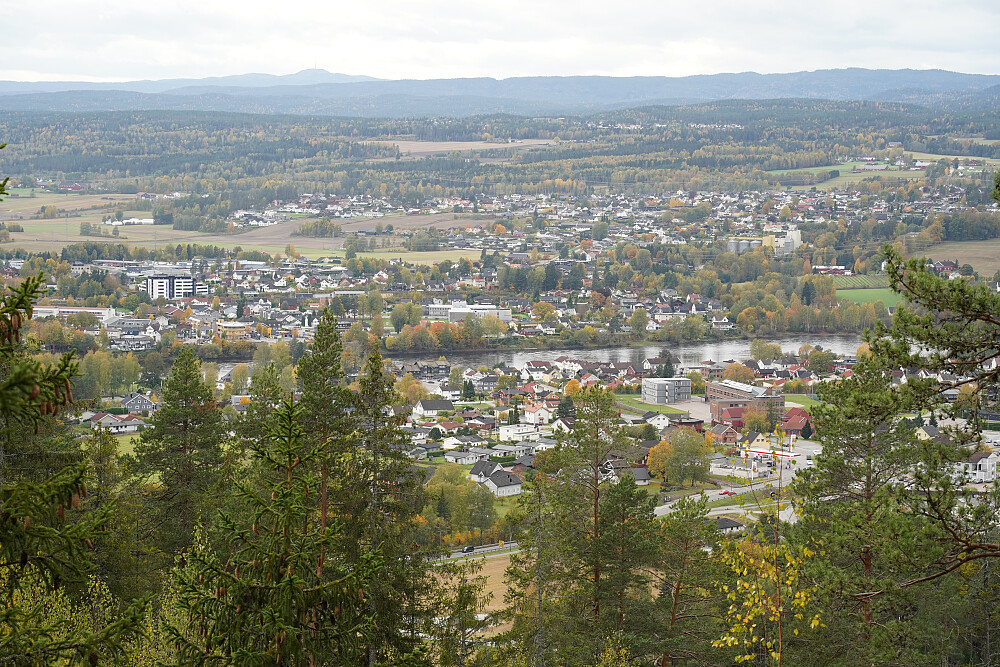 Utsikt over Hokksund