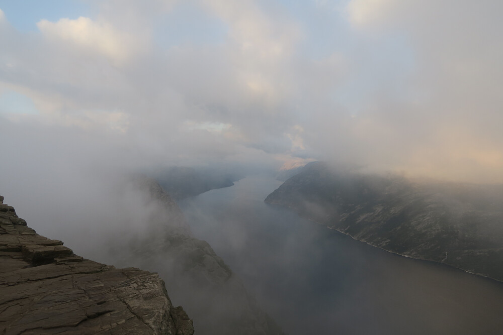 Utsikten fra Preikestolen