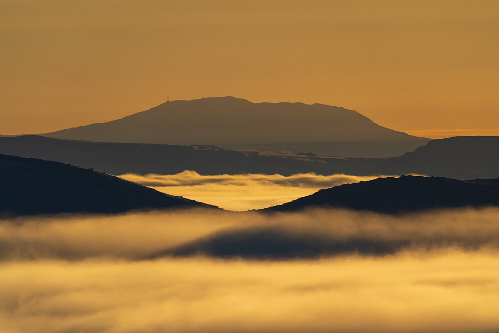 Gaustatoppen, 65km unna