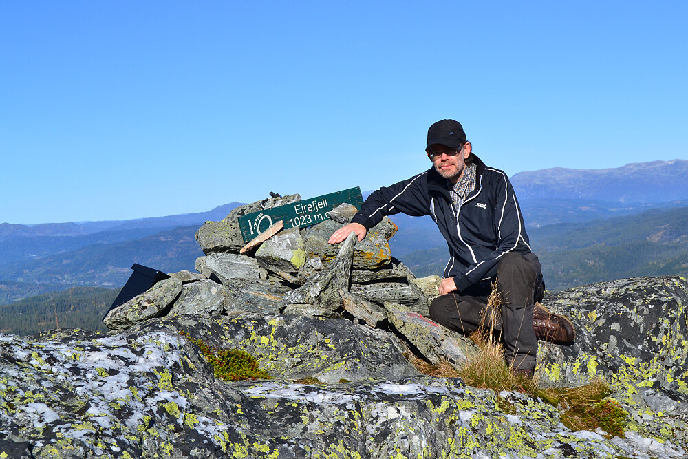 Toppen av Eirefjell