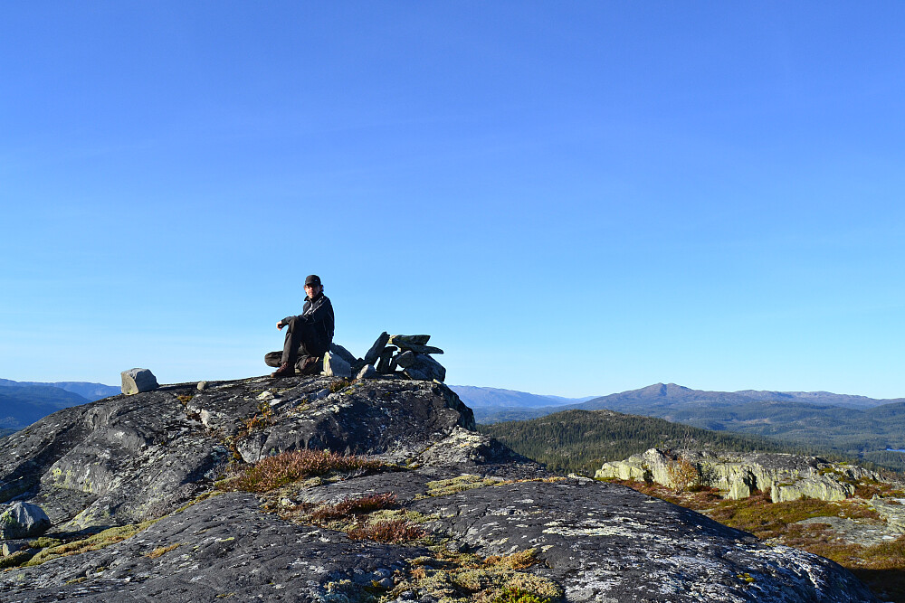 Toppen av Engfjellet