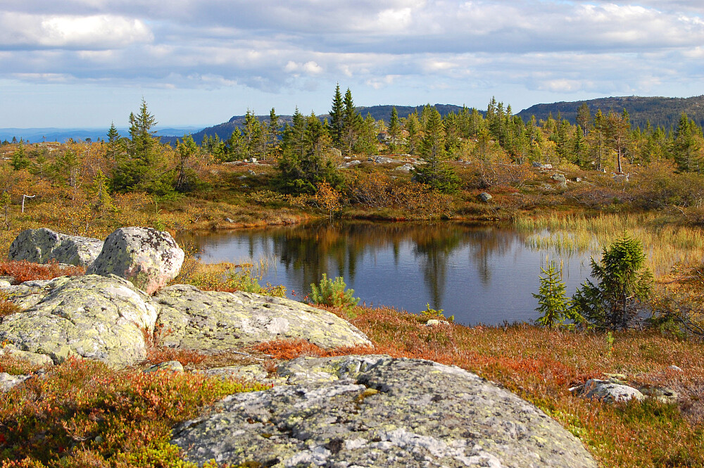 Slettefjell ved toppen