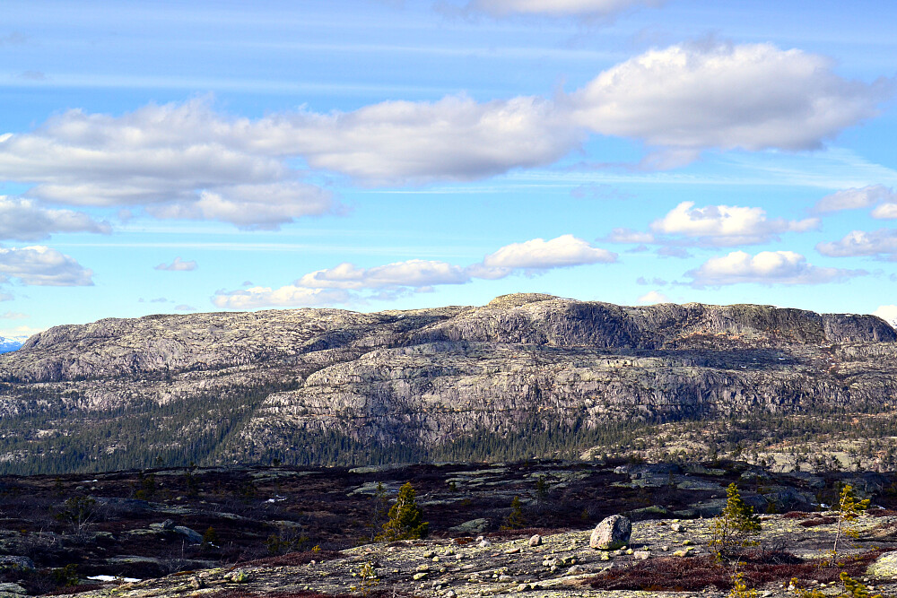 Brokefjell sett fra Brakandalsfjellet