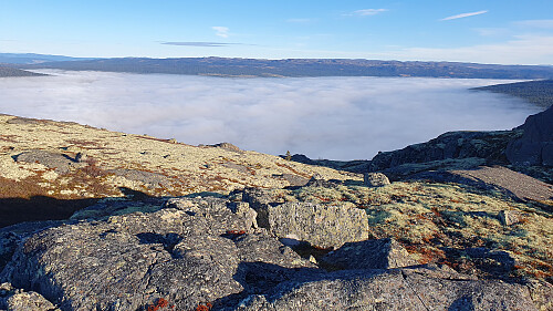 Utsikt fra Turrhaugnatten nord