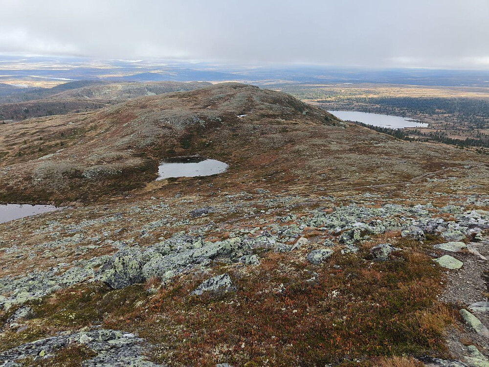 I dag ville jeg også ha med meg nordtoppen, "Karamellen".