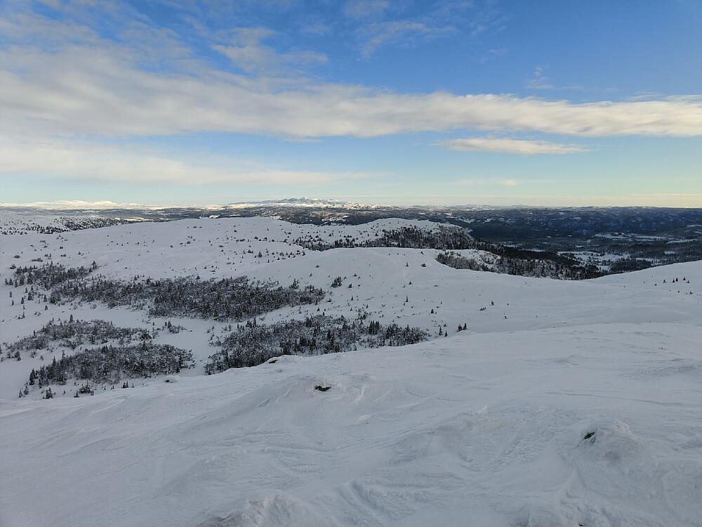 Fint vær over Spåtind.