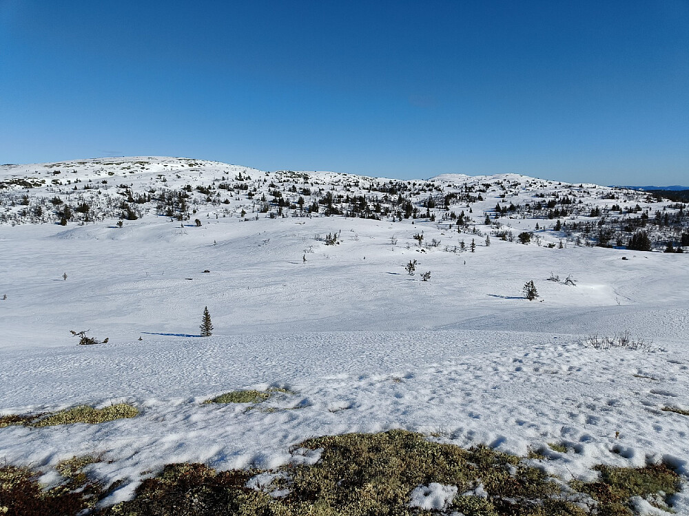 Ser tilbake mot Makalaus fra denne toppen helt i sør.