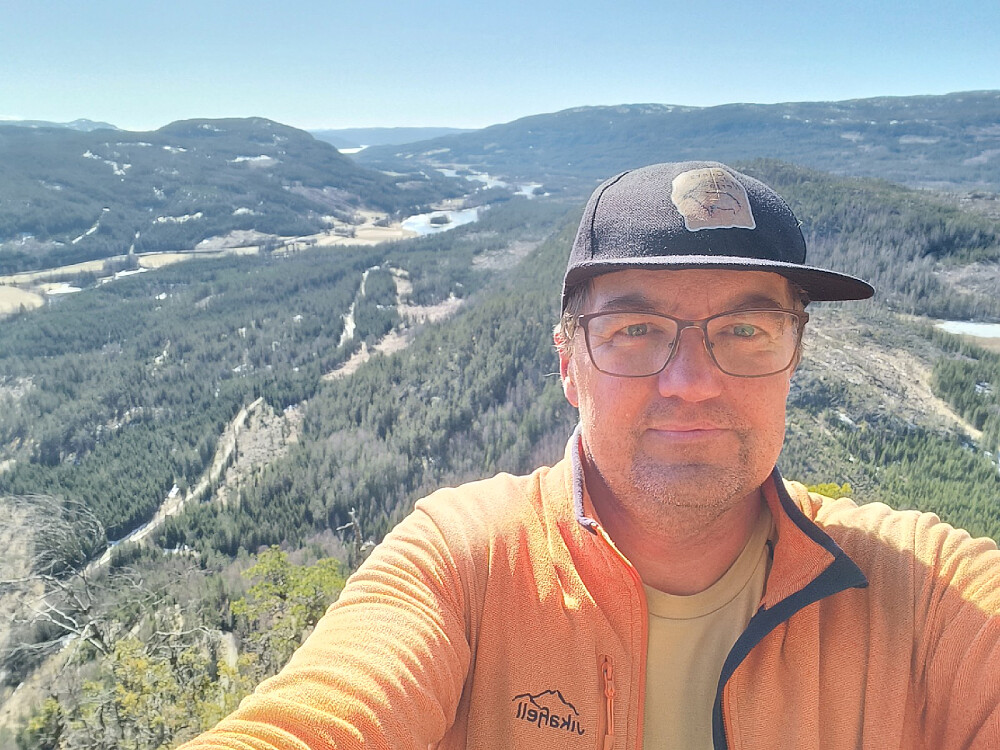 På utsiktspunktet i sør