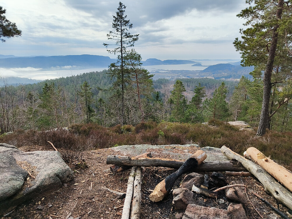 Utsikt fra Ebbestadkollen