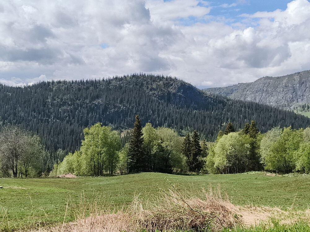Tempelen sett fra Stavadalen.