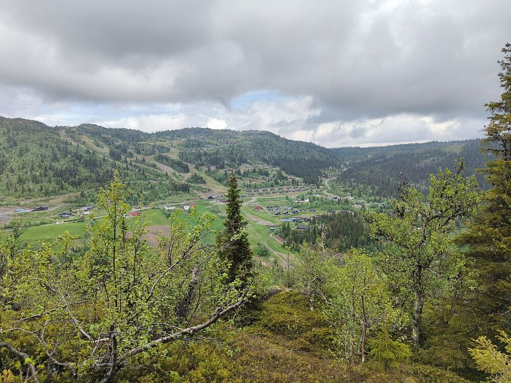 Fra Tempelen var det god utsikt mot Stavadalen.