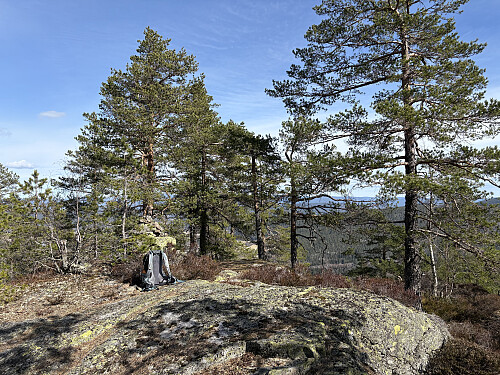 Hantofjellet 405 moh i Nome