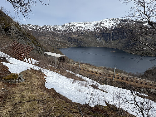 Endelig på trugetur oppover mot Store Broksfjellet