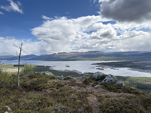 Utsiktspunktet på Synstegardnatten