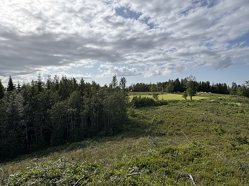 Toppunktet er bak til venstre i bildet