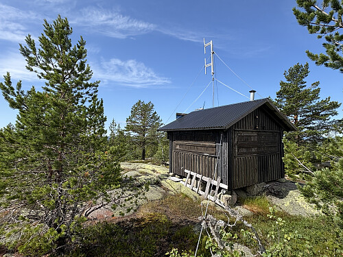 Toppen av Ruketuten er omtrent der jeg står og tar bildet.