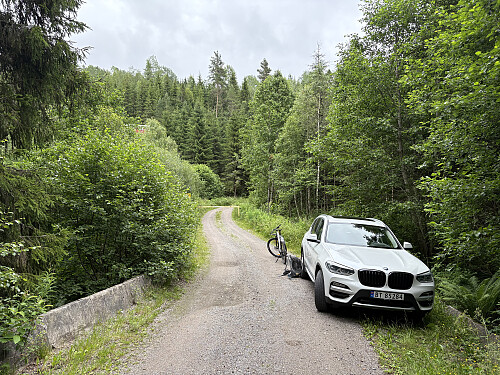 Lite p-muligheter men det går an å passere her..