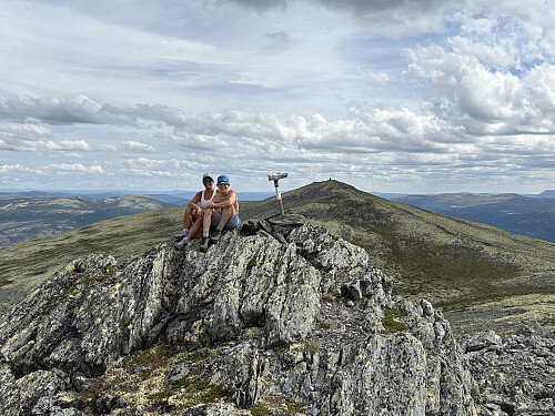 Nordre Svartkampen med Søre i bakgrunnen