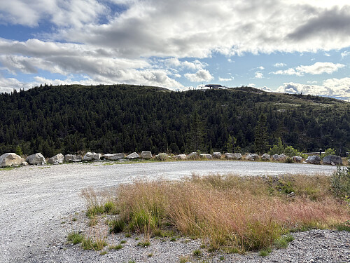 Utsikt over til Ålsvassyningen fra der hvor jeg parkerte bilen