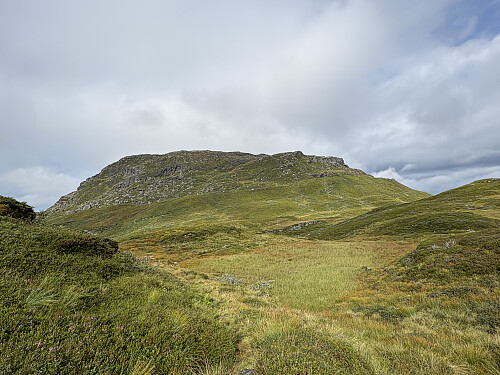 Tilbakeblikk mot Håfjellet fra Nesestølen