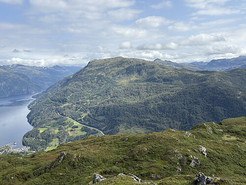 Skredfjellet sett fra Hålandshovda