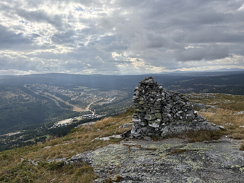 Segelstadkampen med utsikt vestover