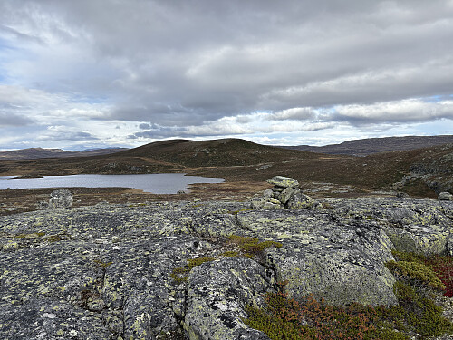 Utsikt fra Risåhøgda SV med Risåhøgda i bakgrunnen
