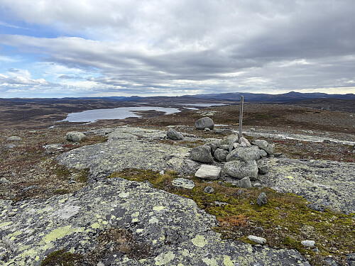 Risåhøgda i Gausdal med utsikt sørøstover mot Revsjøen