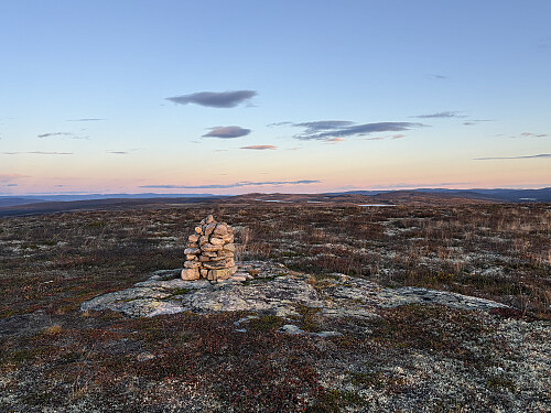 Utsikt mot SØ fra Vetafjellet